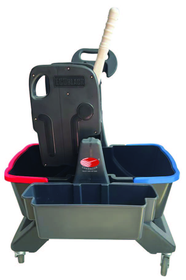 Double Bucket Mop Wringer Trolley – CD 25