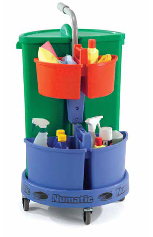 Waste bin Caddy Carousel - NC 3